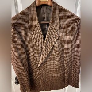 Leonard Logsdail black/brown men’s coat